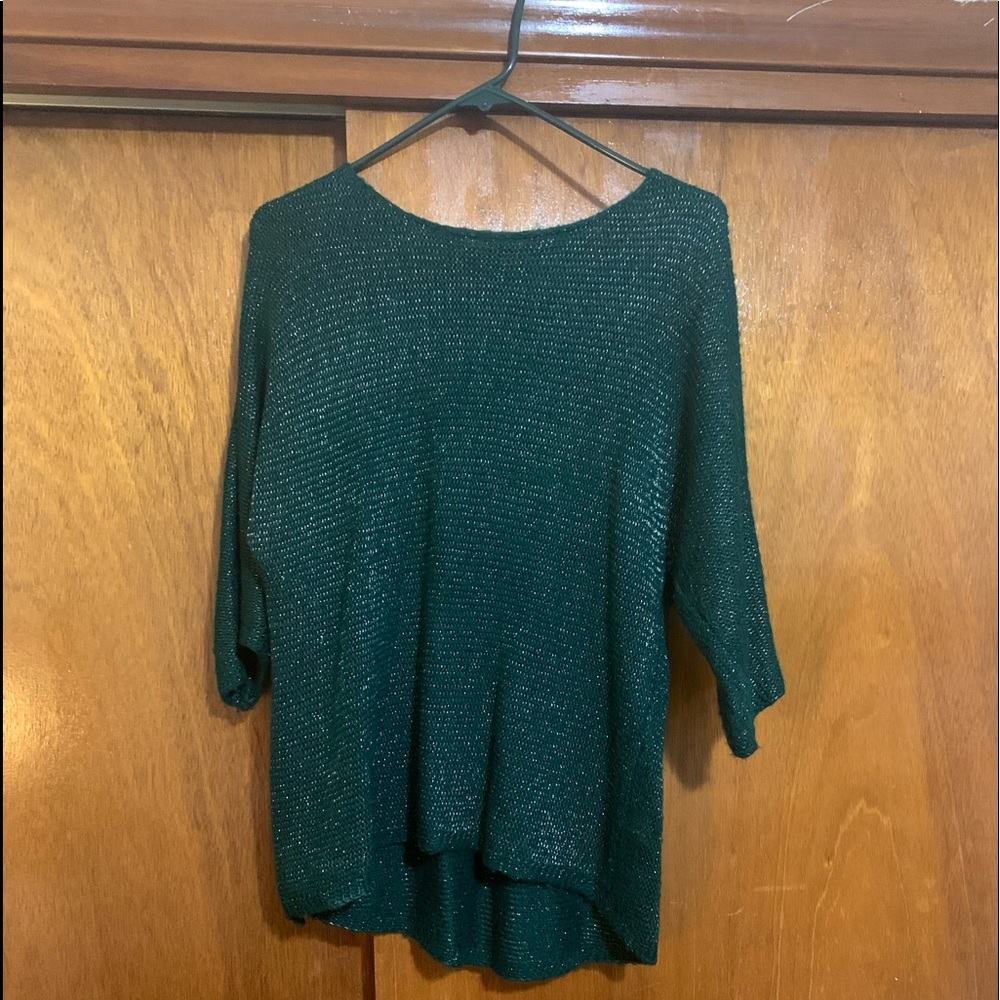 Green sweater